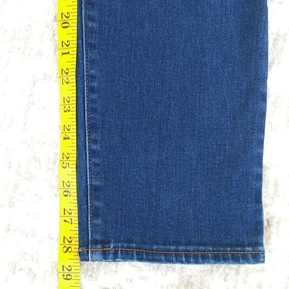 Old Navy Maternity Full Panel Skinny Distressed Jeans 18 Blue - Picture 13 of 13